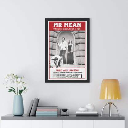 MR MEAN 1977 - Framed Movie Poster-The Sticker Space