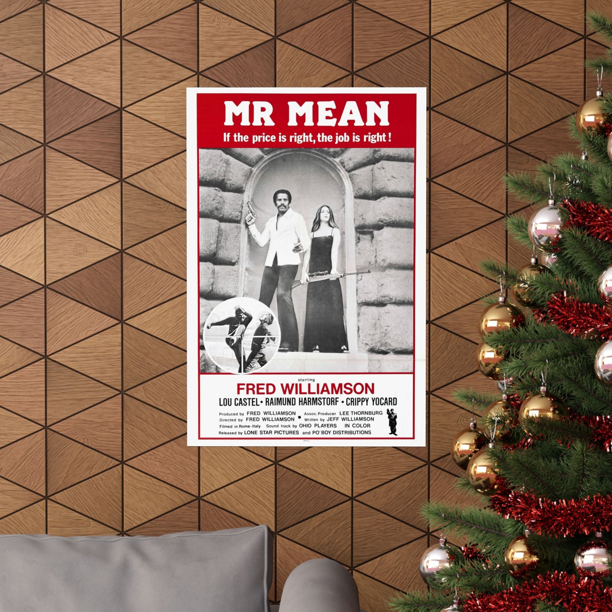 MR MEAN 1977 - Paper Movie Poster-The Sticker Space