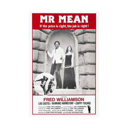 MR MEAN 1977 - Paper Movie Poster-The Sticker Space