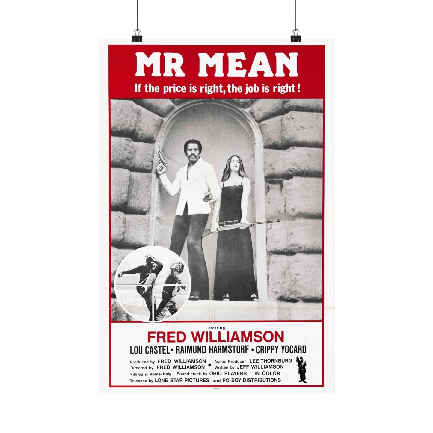 MR MEAN 1977 - Paper Movie Poster-16″ x 24″-The Sticker Space