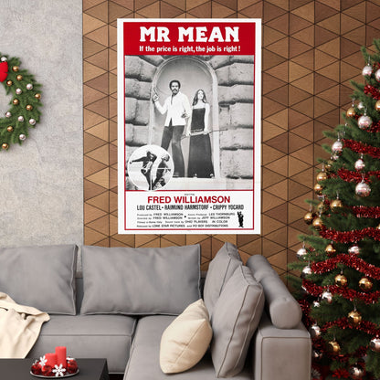 MR MEAN 1977 - Paper Movie Poster-The Sticker Space