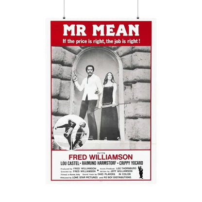 MR MEAN 1977 - Paper Movie Poster 36" x 54" Matte - The Sticker Space