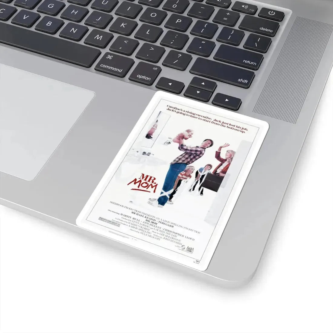 Mr Mom 1983 Movie Poster - STICKER Vinyl Kiss-Cut Decal - The Sticker Space