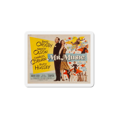 Mr Music 1950 Movie Poster Die-Cut Magnet-6 Inch-The Sticker Space