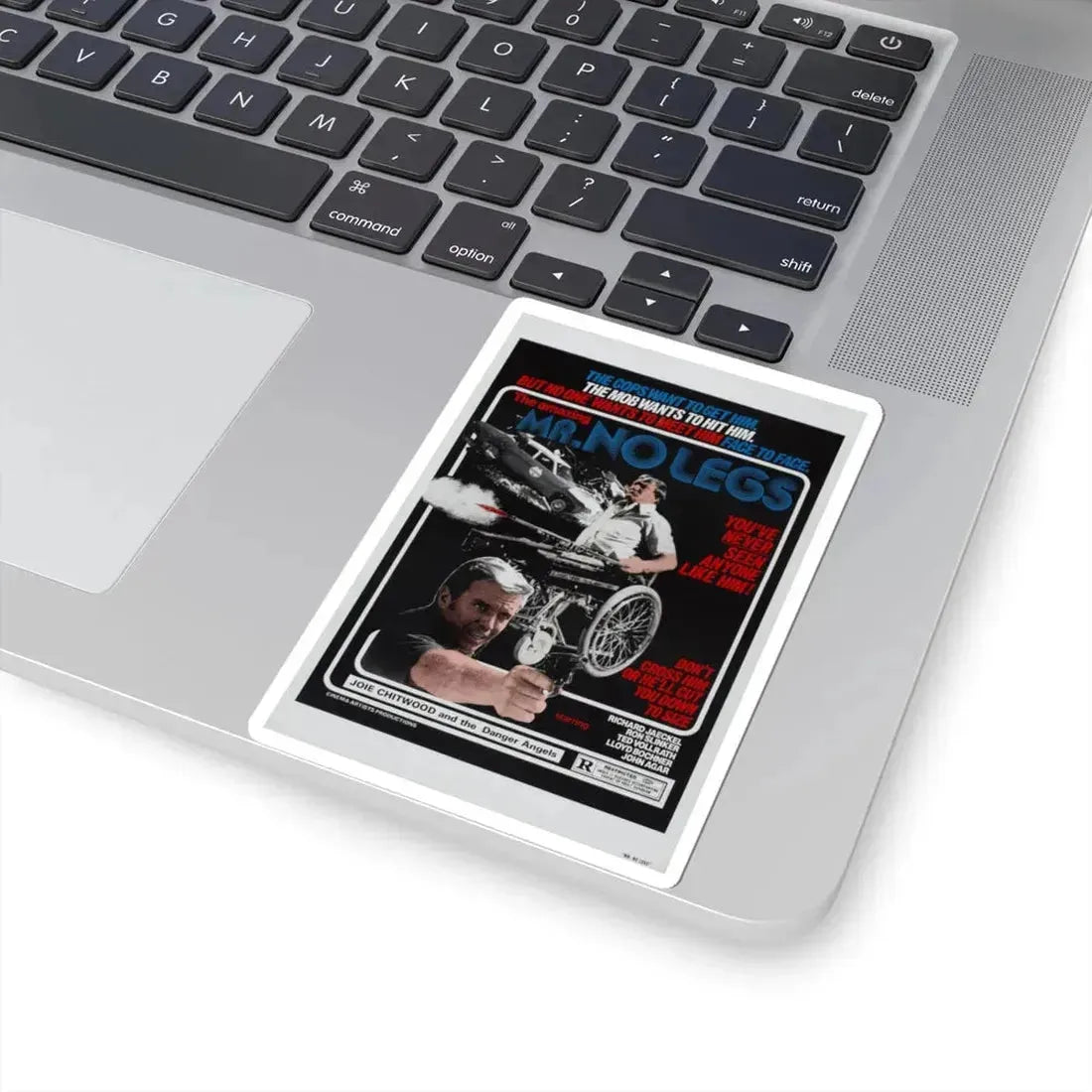 MR NO LEGS 1978 Movie Poster - STICKER Vinyl Kiss-Cut Decal - The Sticker Space