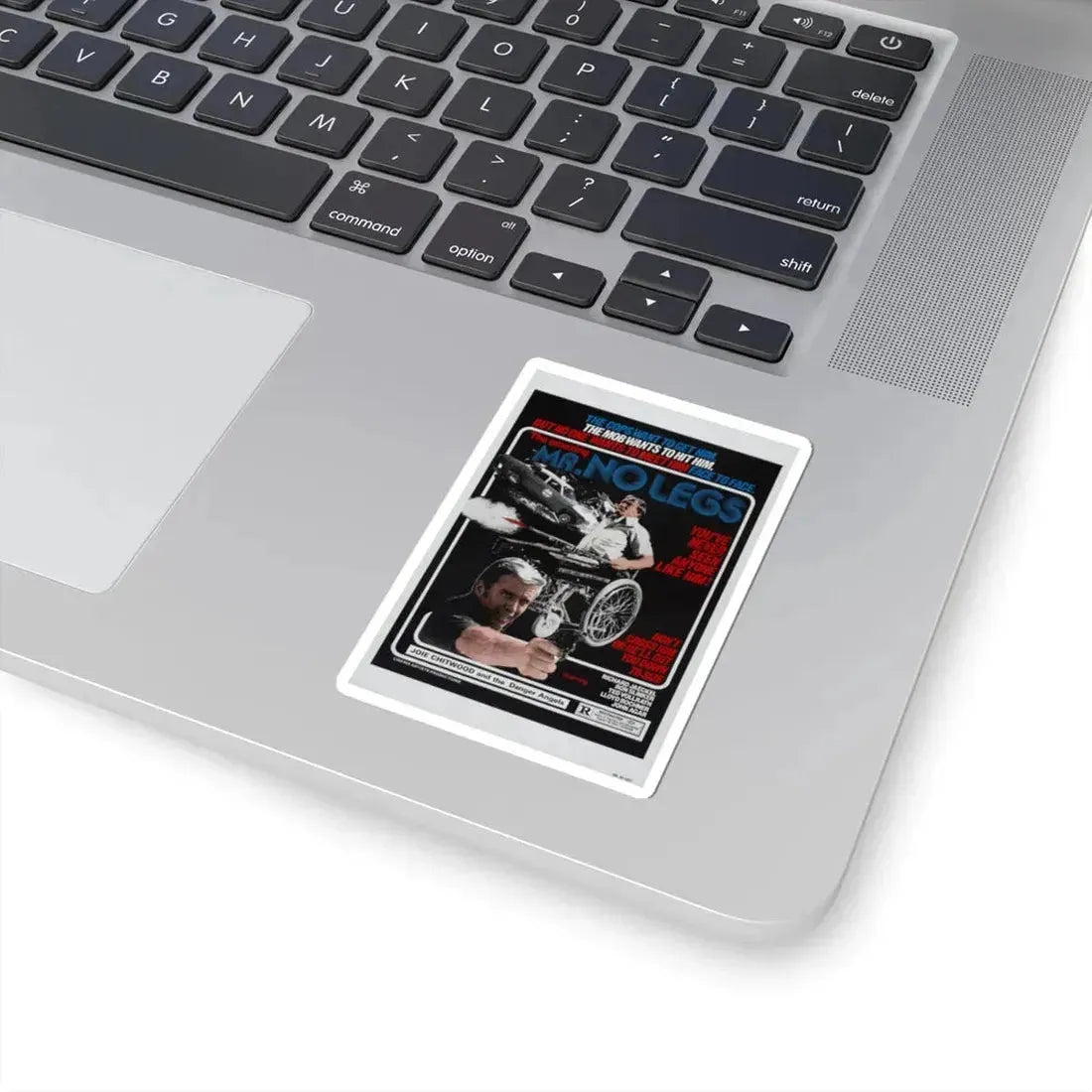 MR NO LEGS 1978 Movie Poster - STICKER Vinyl Kiss-Cut Decal - The Sticker Space