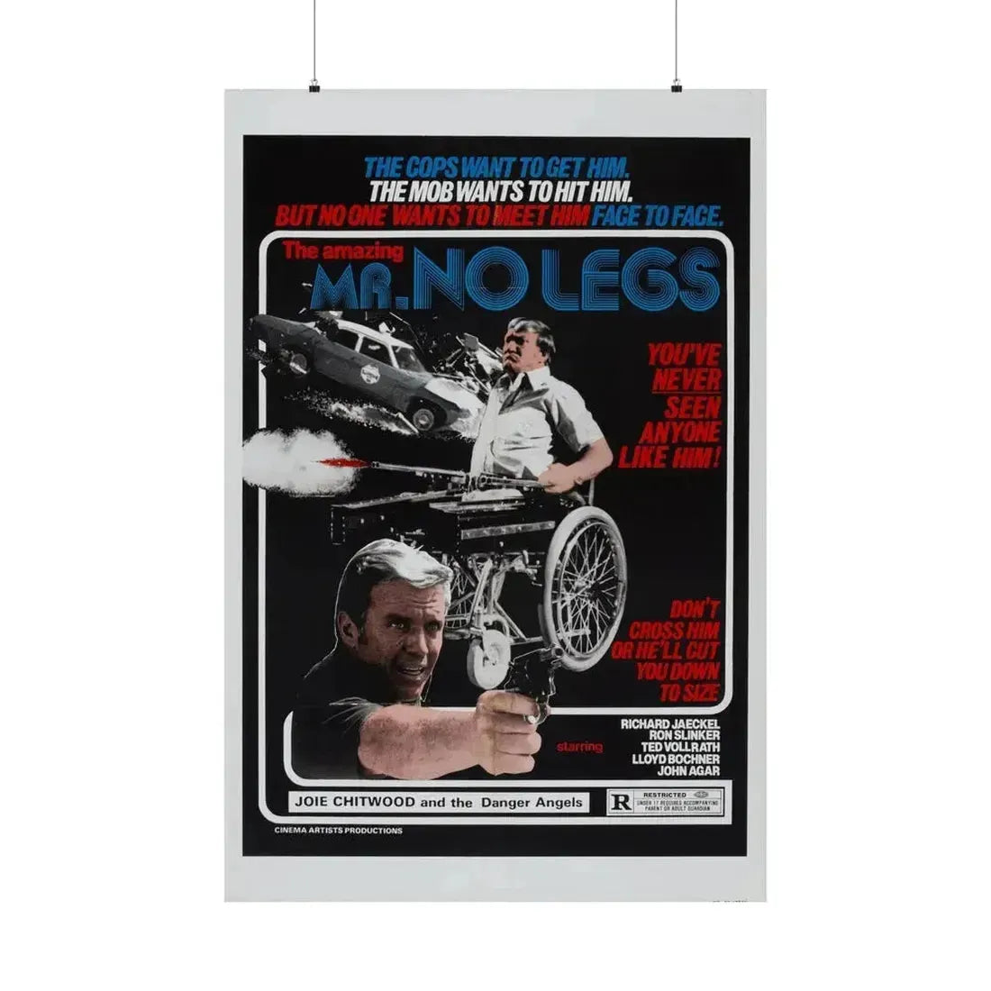 MR NO LEGS 1978 - Paper Movie Poster 36" x 54" Matte - The Sticker Space