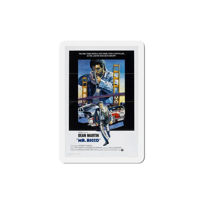 Mr Ricco 1975 Movie Poster Refrigerator Magnet 4 Inch - The Sticker Space