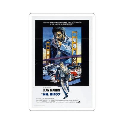 Mr Ricco 1975 Movie Poster STICKER Vinyl Die-Cut Decal 4 Inch - The Sticker Space