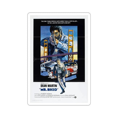 Mr Ricco 1975 Movie Poster STICKER Vinyl Die-Cut Decal - The Sticker Space