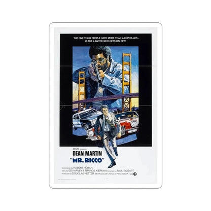 Mr Ricco 1975 Movie Poster STICKER Vinyl Die-Cut Decal - The Sticker Space