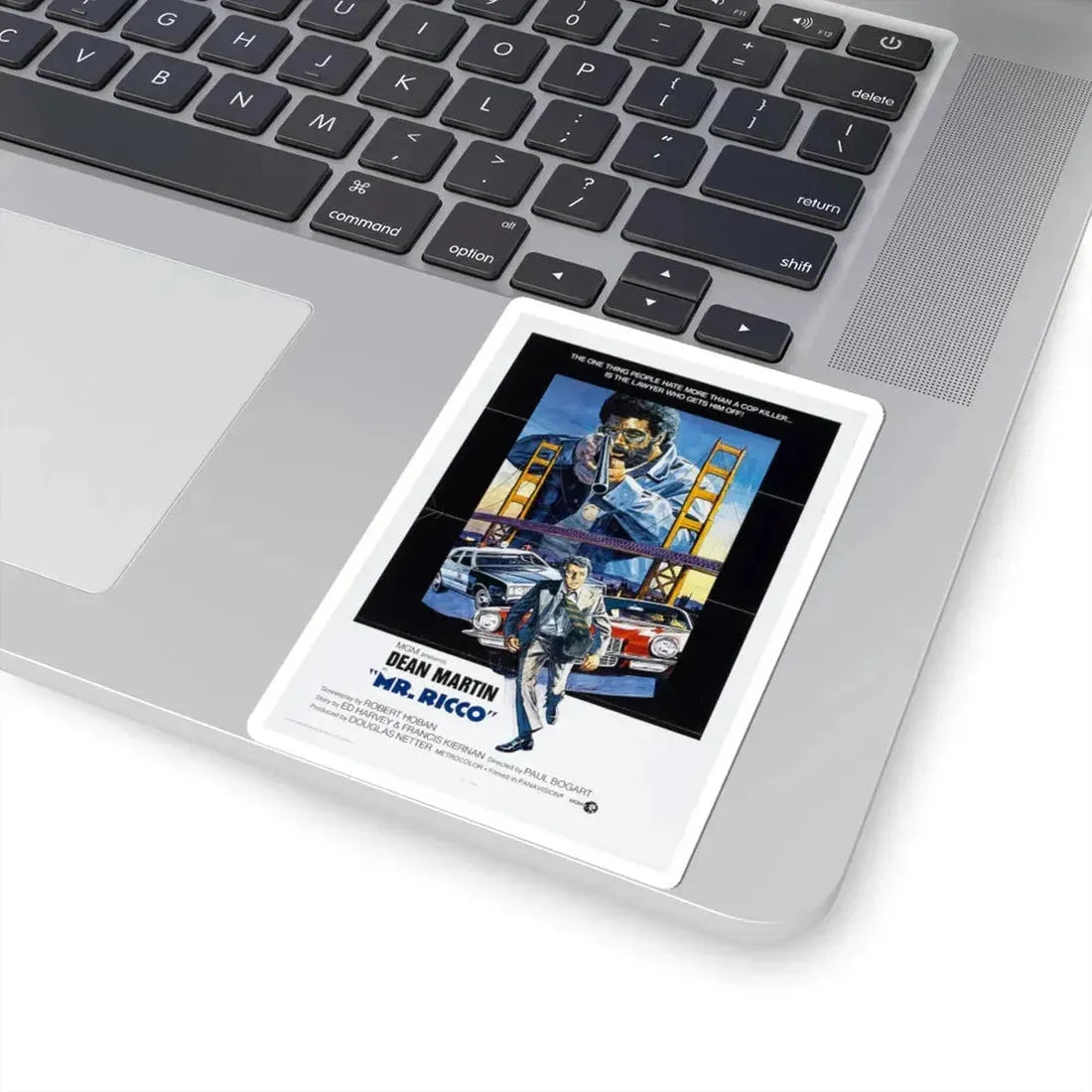 Mr Ricco 1975 Movie Poster - STICKER Vinyl Kiss-Cut Decal - The Sticker Space