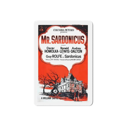 MR. SARDONICUS (2) 1961 Movie Poster - Refrigerator Magnet 5 Inch Die-Cut - The Sticker Space