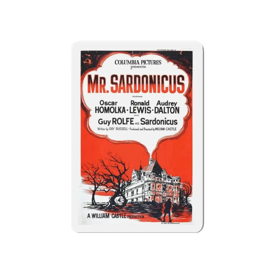 MR. SARDONICUS (2) 1961 Movie Poster - Refrigerator Magnet - The Sticker Space