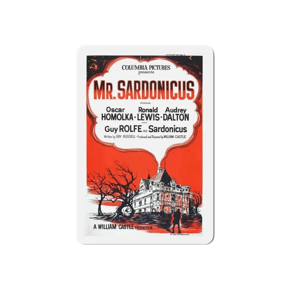 MR. SARDONICUS (2) 1961 Movie Poster - Refrigerator Magnet - The Sticker Space