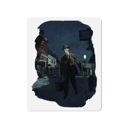 Mr. Stringer Passes Through, Woman's Day, September 1947 (Magazine Illustration) Refrigerator Magnet - The Sticker Space