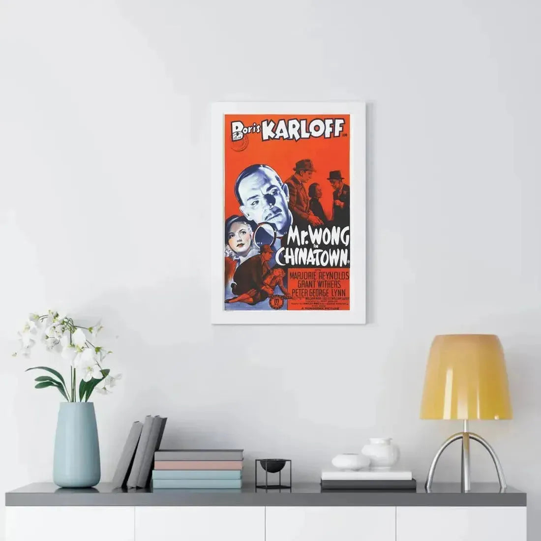 MR WONG IN CHINATOWN 1939 - Framed Movie Poster - The Sticker Space