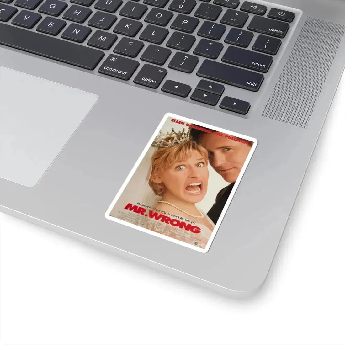 Mr Wrong 1996 Movie Poster - STICKER Vinyl Kiss-Cut Decal - The Sticker Space