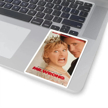 Mr Wrong 1996 Movie Poster - STICKER Vinyl Kiss-Cut Decal - The Sticker Space
