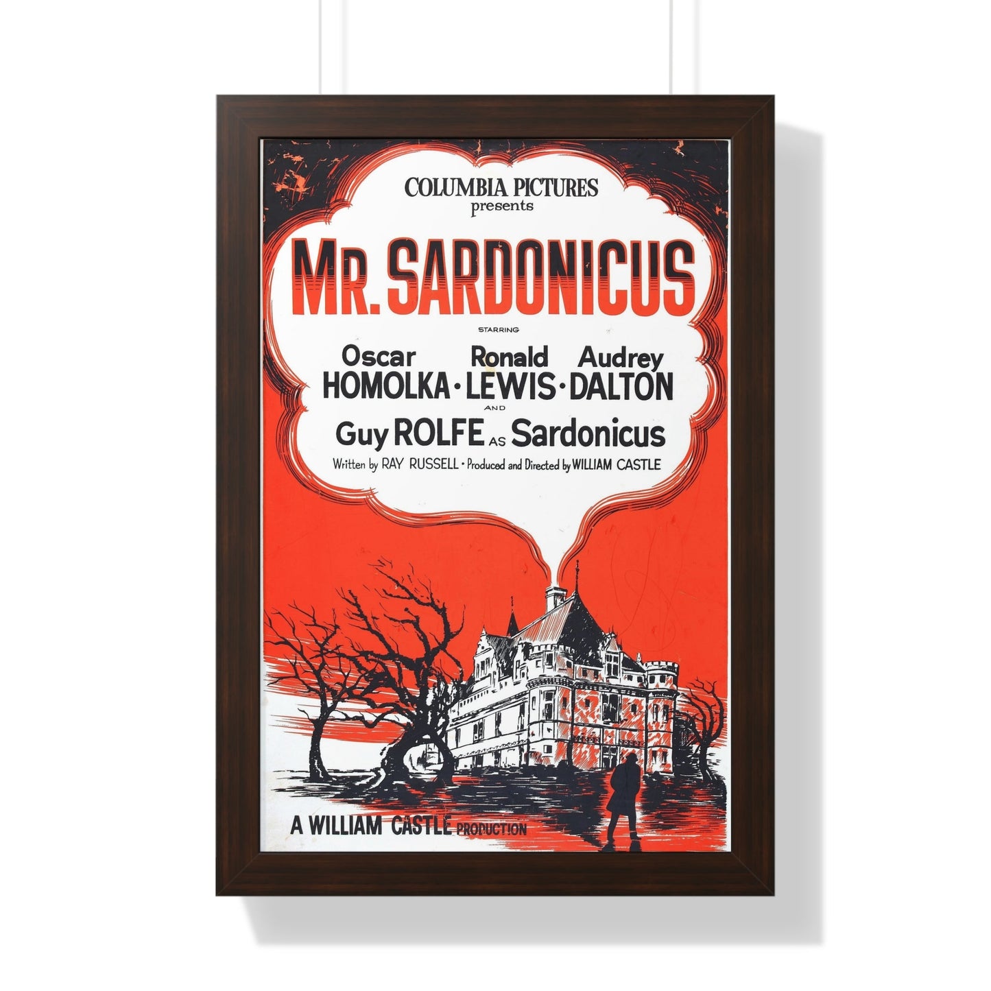 MR. SARDONICUS (2) 1961 - Framed Movie Poster-16″ x 24″-The Sticker Space