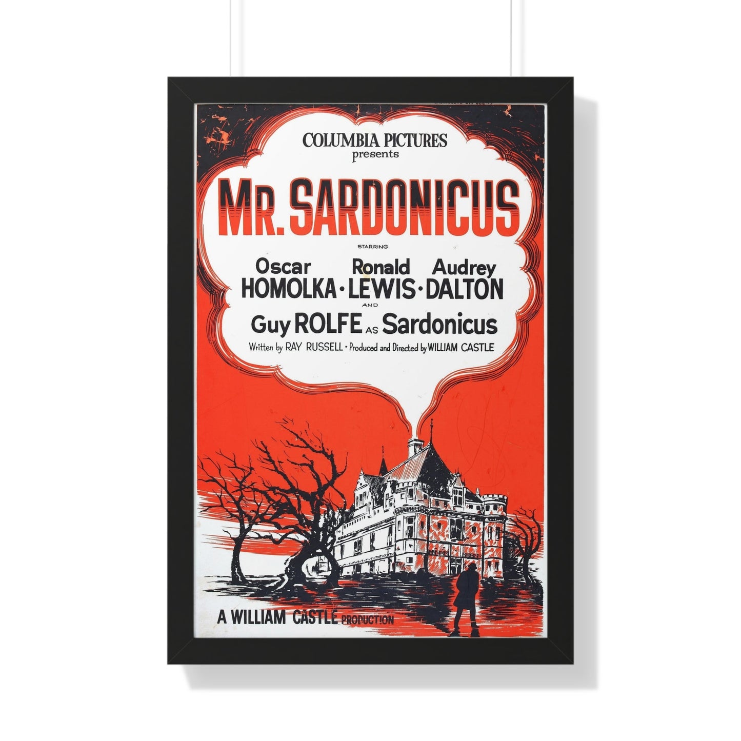 MR. SARDONICUS (2) 1961 - Framed Movie Poster-20" x 30"-The Sticker Space