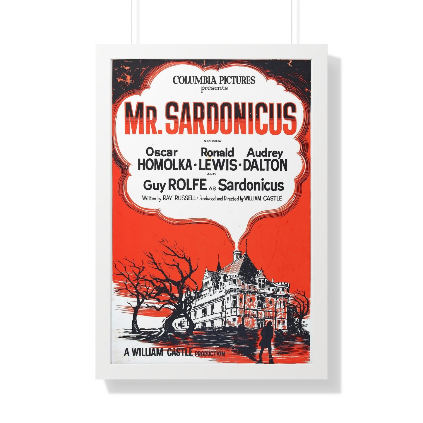 MR. SARDONICUS (2) 1961 - Framed Movie Poster-20" x 30"-The Sticker Space