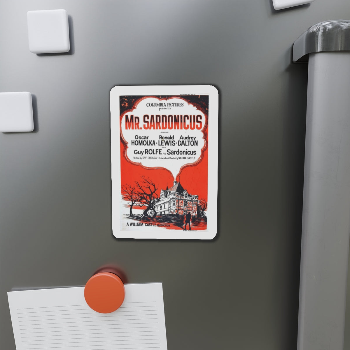 MR. SARDONICUS (2) 1961 Movie Poster - Refrigerator Magnet-The Sticker Space