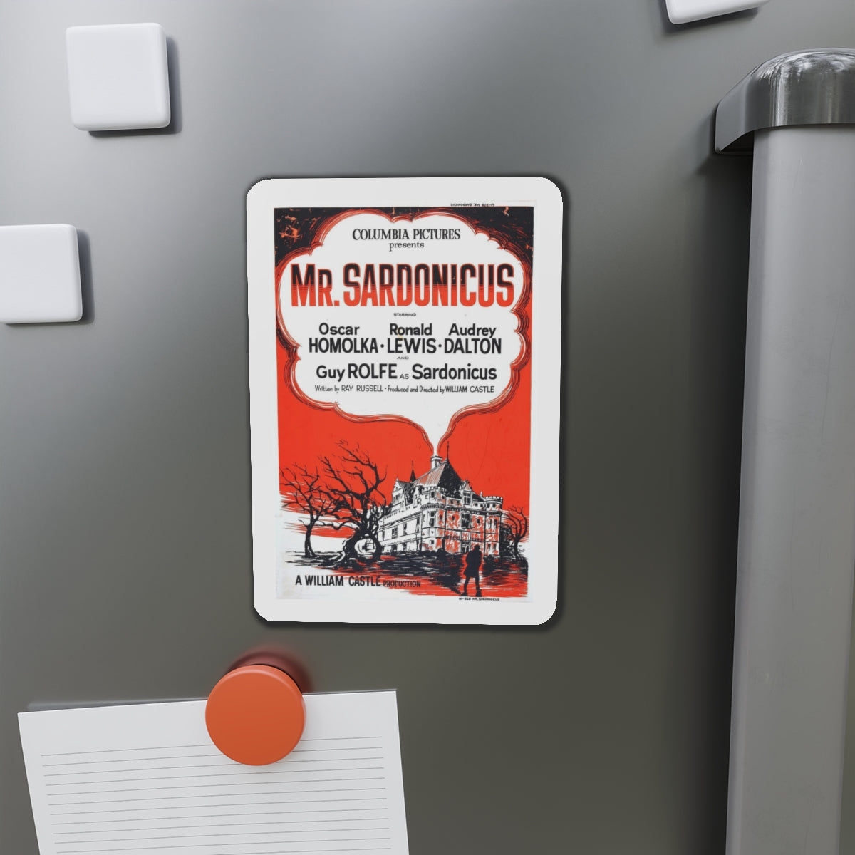 MR. SARDONICUS (2) 1961 Movie Poster - Refrigerator Magnet-The Sticker Space