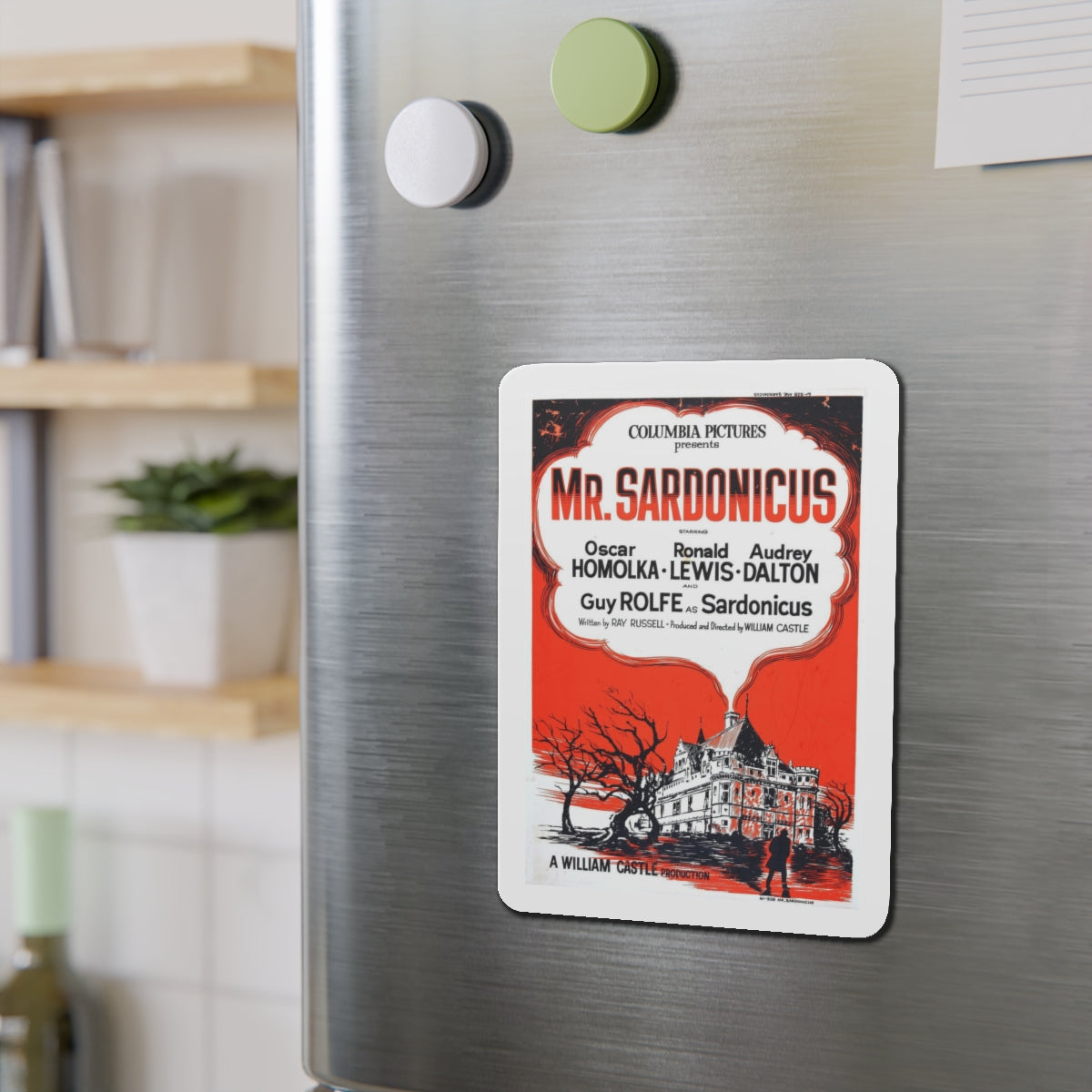 MR. SARDONICUS (2) 1961 Movie Poster - Refrigerator Magnet-The Sticker Space