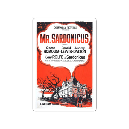 MR. SARDONICUS (2) 1961 Movie Poster STICKER Vinyl Die-Cut Decal-2 Inch-The Sticker Space