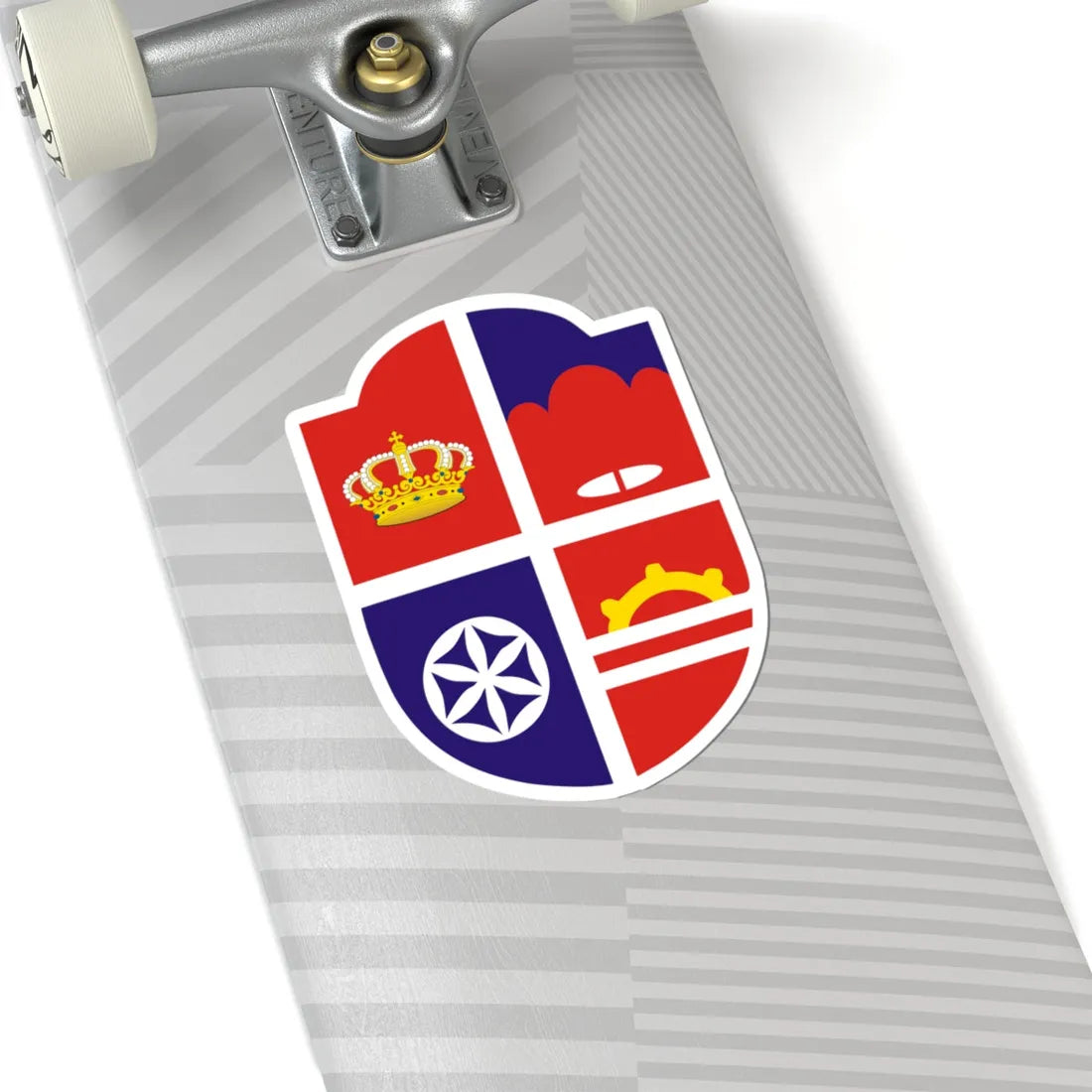 Mrkonjić Grad grb (Bosnia and Herzegovina) (Coat of Arms) STICKER Vinyl Kiss-Cut Decal - The Sticker Space