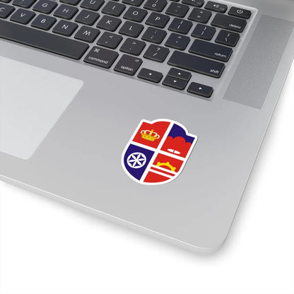Mrkonjić Grad grb (Bosnia and Herzegovina) (Coat of Arms) STICKER Vinyl Kiss-Cut Decal - The Sticker Space