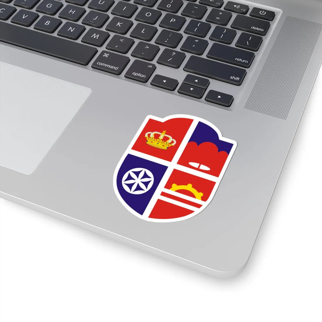 Mrkonjić Grad grb (Bosnia and Herzegovina) (Coat of Arms) STICKER Vinyl Kiss-Cut Decal - The Sticker Space