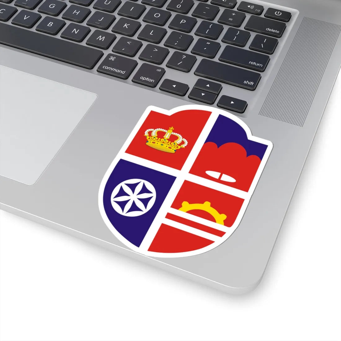 Mrkonjić Grad grb (Bosnia and Herzegovina) (Coat of Arms) STICKER Vinyl Kiss-Cut Decal - The Sticker Space