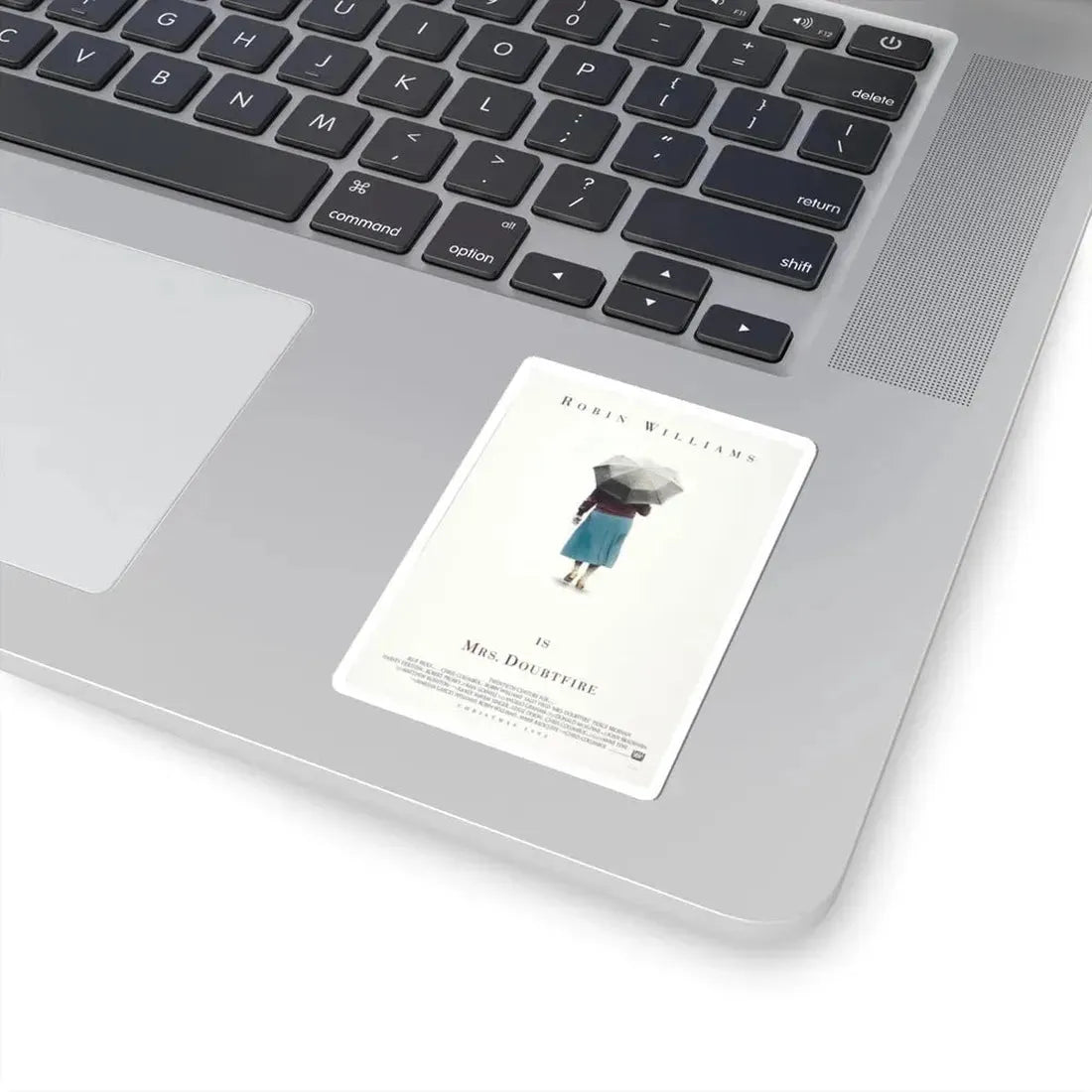 Mrs Doubtfire 1993 Movie Poster - STICKER Vinyl Kiss-Cut Decal - The Sticker Space