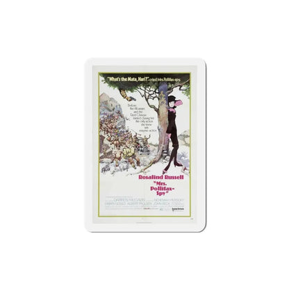 Mrs Pollifax Spy 1971 Movie Poster Refrigerator Magnet 4 Inch - The Sticker Space