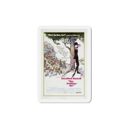Mrs Pollifax Spy 1971 Movie Poster Refrigerator Magnet - The Sticker Space