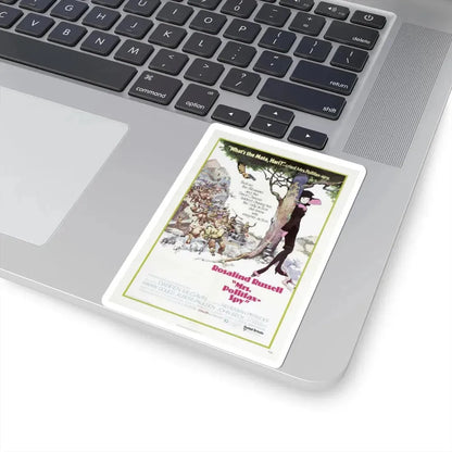 Mrs Pollifax    Spy 1971 Movie Poster - STICKER Vinyl Kiss-Cut Decal - The Sticker Space