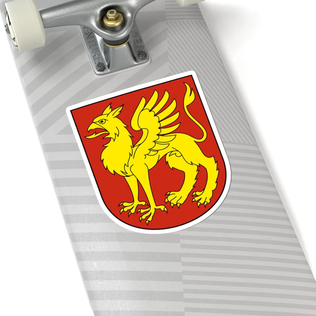 Mörschwil-blazon (Switzerland) (Coat of Arms) STICKER Vinyl Kiss-Cut Decal - The Sticker Space
