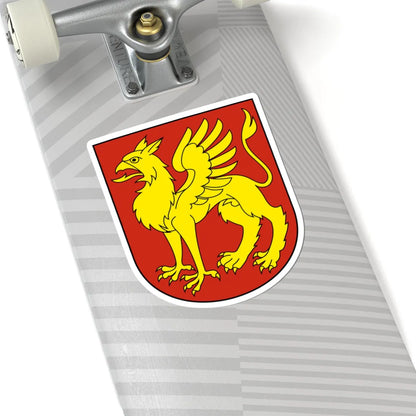 Mörschwil-blazon (Switzerland) (Coat of Arms) STICKER Vinyl Kiss-Cut Decal - The Sticker Space