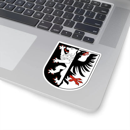 Märstetten-blazon (Switzerland) (Coat of Arms) STICKER Vinyl Kiss-Cut Decal - The Sticker Space