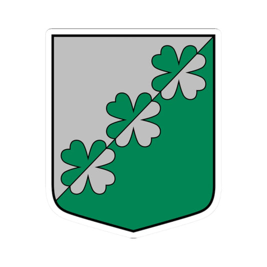 Mārupes pagasta ģerbonis (Latvia) (Coat of Arms) STICKER Vinyl Kiss-Cut Decal 2 Inch White - The Sticker Space