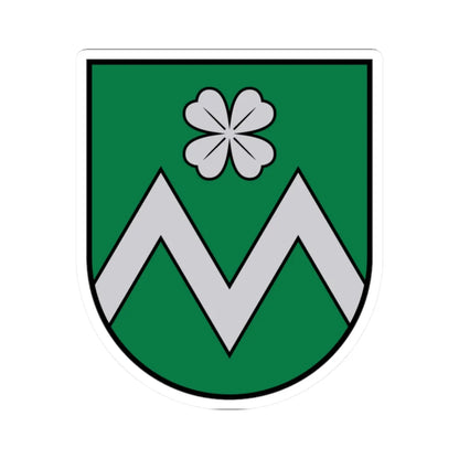 Mārupes pilsētas ģerbonis (Latvia) (Coat of Arms) STICKER Vinyl Kiss-Cut Decal 2 Inch White - The Sticker Space