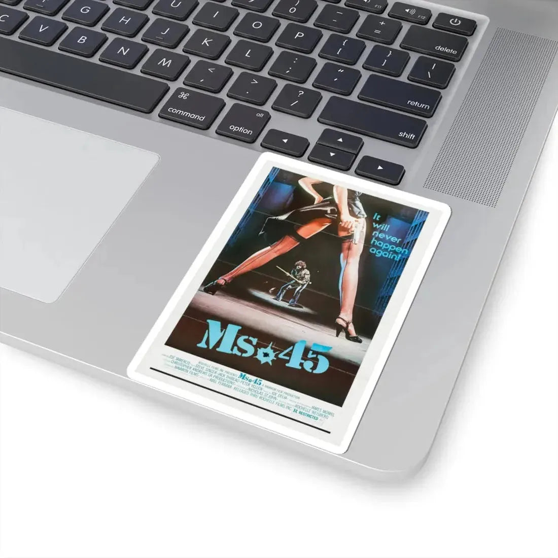 Ms 45 1981 Movie Poster - STICKER Vinyl Kiss-Cut Decal - The Sticker Space