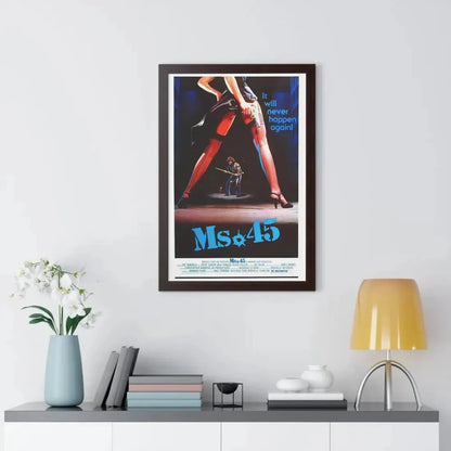 MS. 45 (ANGEL OF VENGEANCE) 1981 - Framed Movie Poster - The Sticker Space