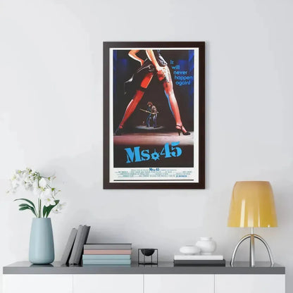 MS. 45 (ANGEL OF VENGEANCE) 1981 - Framed Movie Poster - The Sticker Space
