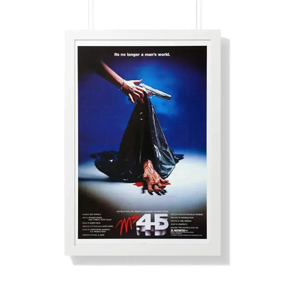 MS. 45 (ANGEL OF VENGEANCE) 2 1981 - Framed Movie Poster 20" x 30" White - The Sticker Space