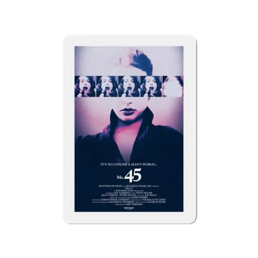 MS. 45 (ANGEL OF VENGEANCE) 3 1981 Movie Poster - Refrigerator Magnet 2 Inch Die-Cut - The Sticker Space