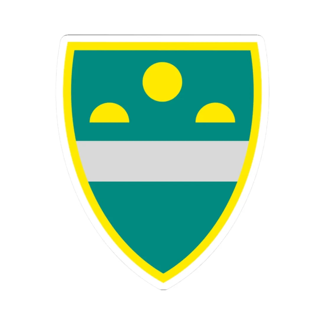 MS seal (Slovenia) (Coat of Arms) STICKER Vinyl Kiss-Cut Decal 2 Inch White - The Sticker Space