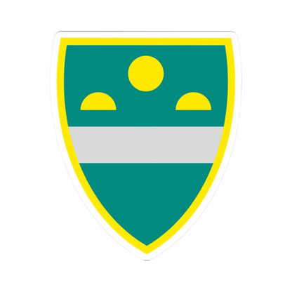 MS seal (Slovenia) (Coat of Arms) STICKER Vinyl Kiss-Cut Decal 2 Inch White - The Sticker Space